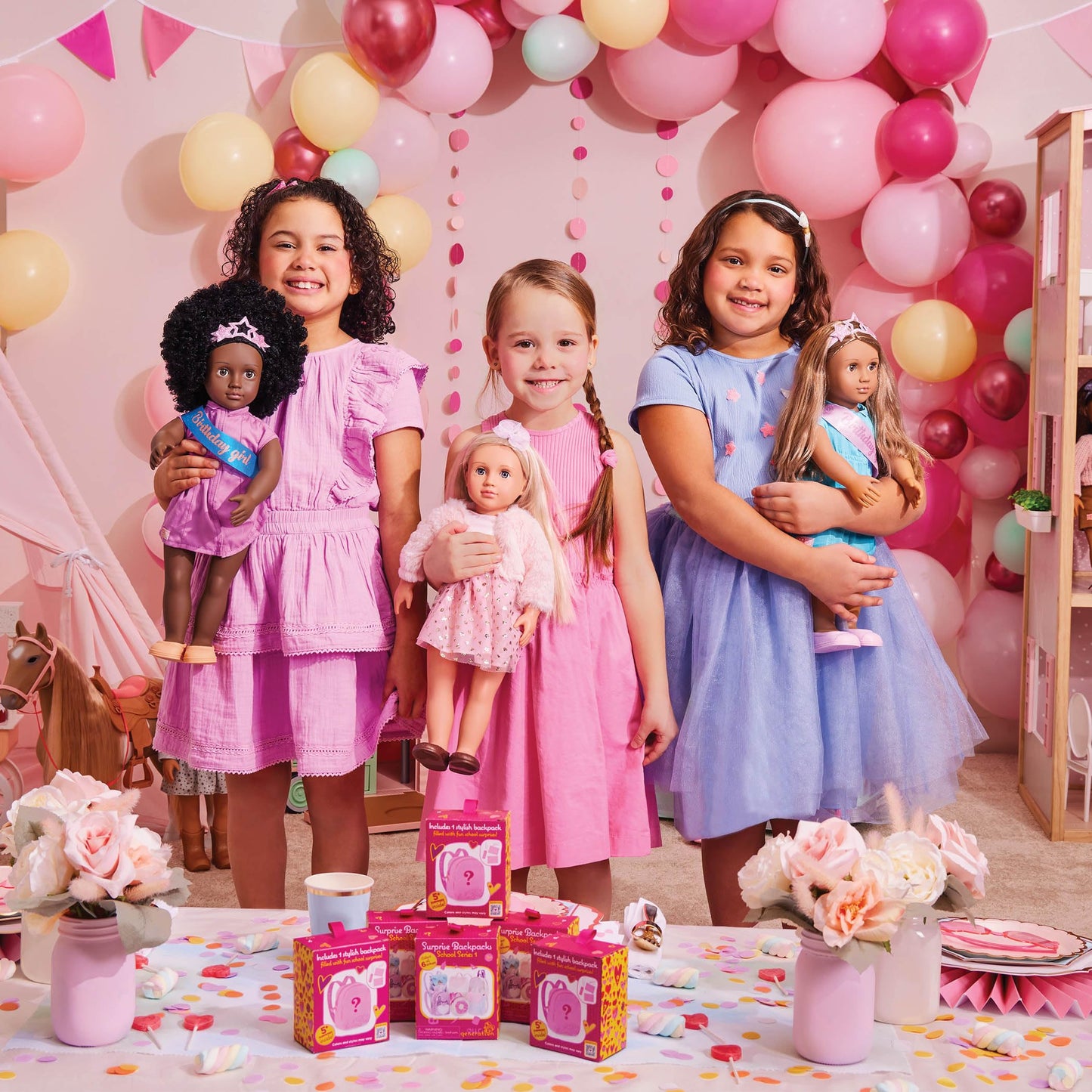 Our Generation – 18-inch Fashion, Ballerina, Cowgirl & Birthday Dolls – Pretend Play – Toys for Kids Ages 3 & Up