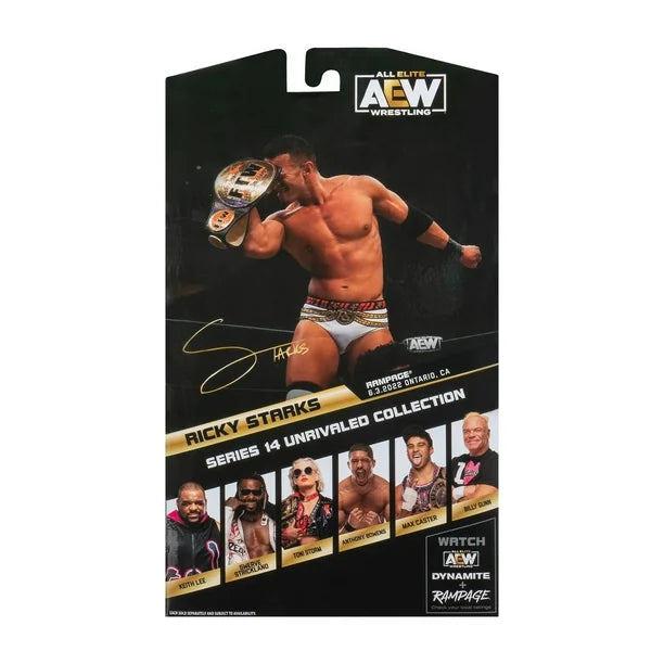 AEW: Unrivaled Collection - Series 14 Action Figure Ricky Starks