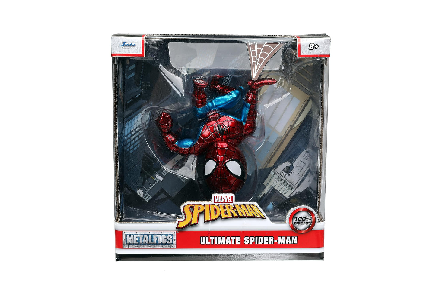 Marvel 6-Inch Spider-Man MetalFigs Diecast Collectible Figure, Toys for Kids and Adults