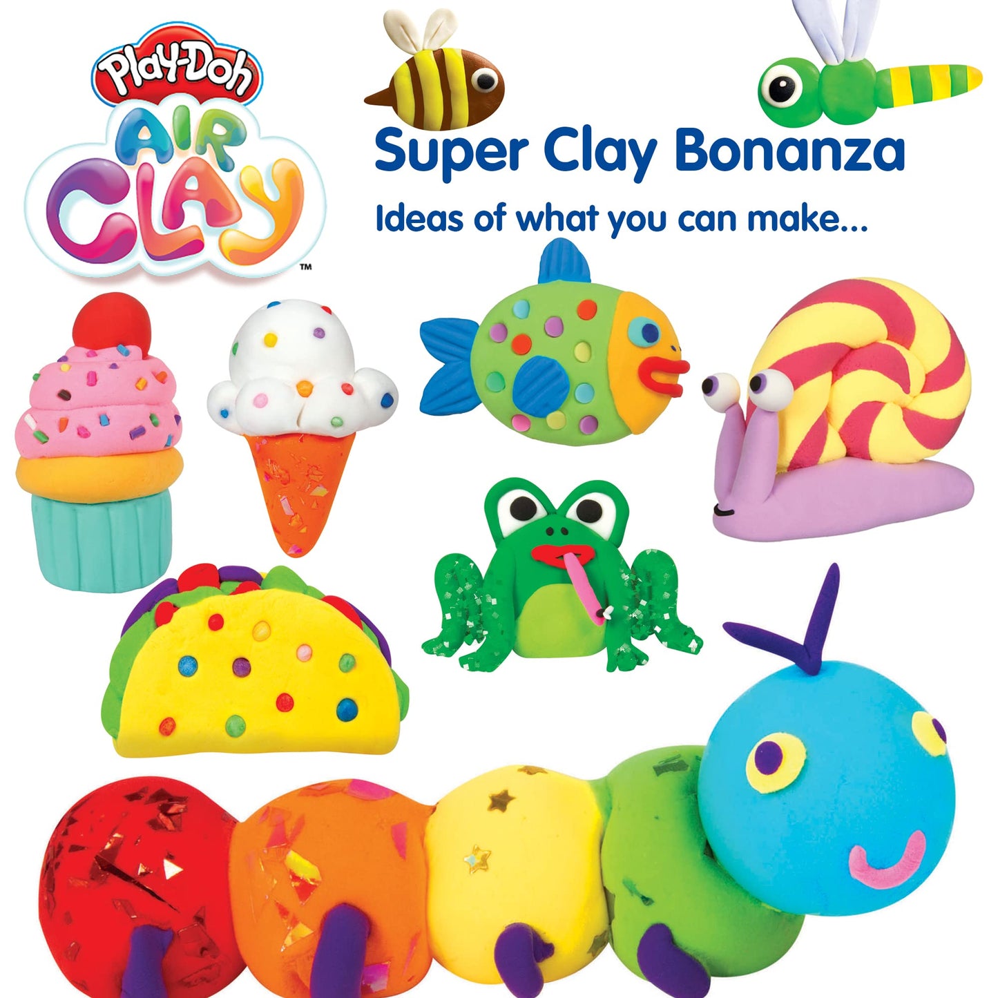 Play-Doh Air Clay Sculpting Set - Super Bonanza, Multicolor, One Size