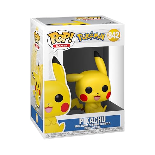 Funko Pop! Games: Pokemon - Pikachu (Sitting)