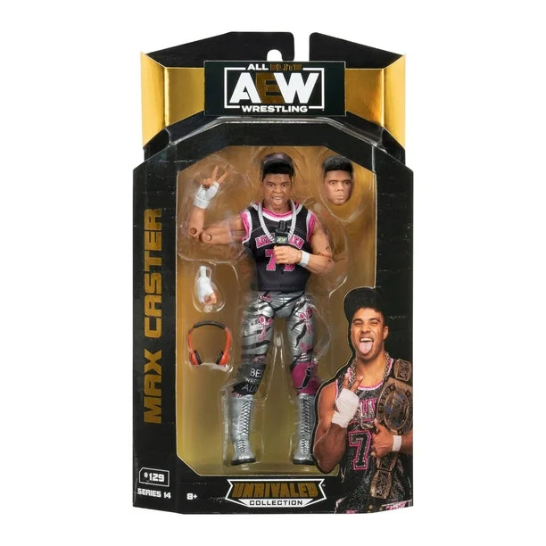 AEW: Unrivaled Collection - Series 14 Action Figure Max Caster