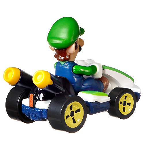 Hot Wheels Mario Kart Die-Cast Character Replicas in 4-Pack Each Assortment Includes Fan-Favorite Characters and 1 Exclusive Ages 3 and Older