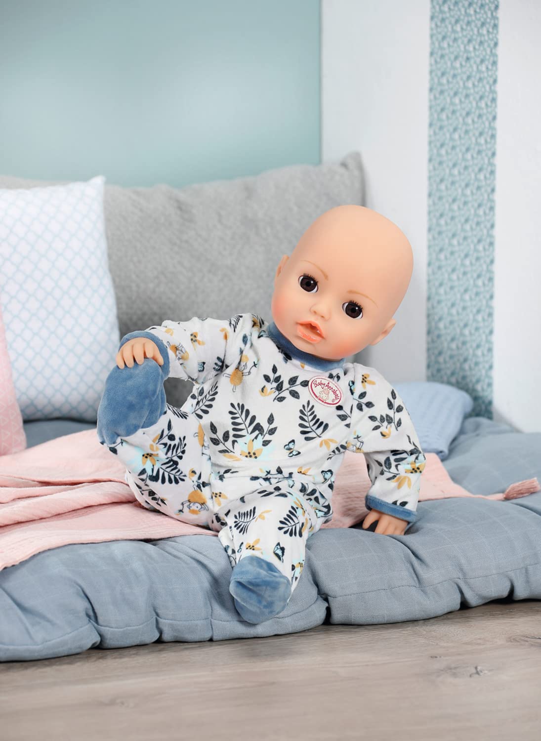 Baby Annabell - Blue Romper for 43 cm Doll