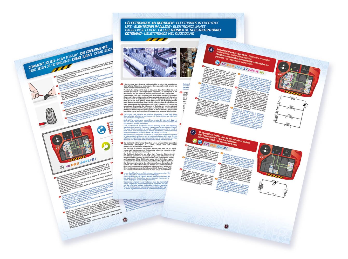 Buki Toys Set Snap Circuits Electronic Expert Learning Tool Educational Set