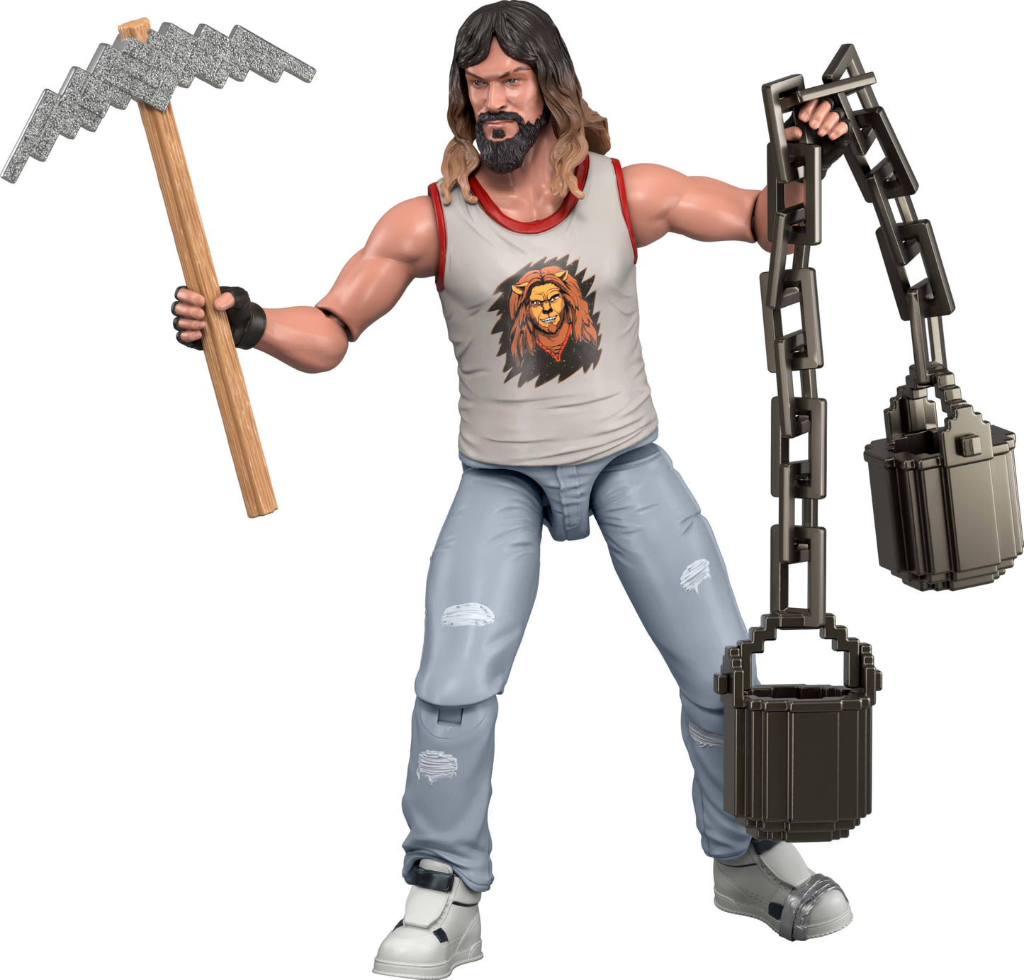 Mattel Minecraft Action Figure & Accessories Set, Garrett Posable Character Collectible Inspired by a Minecraft Movie, 3.25-inch Scale