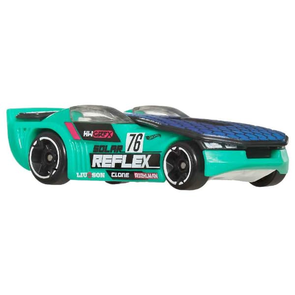 Hot Wheels Silver Series - Salt Fiat Racers (Solar Reflex) / Toys