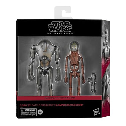 Star Wars Black Series C-3P0 and Super Battle Droid 2 pack (Attack of the Clones)