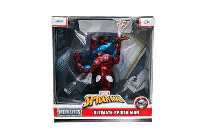 Marvel 6-Inch Spider-Man MetalFigs Diecast Collectible Figure, Toys for Kids and Adults