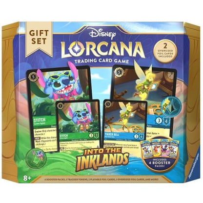 Ravensburger Disney Lorcana TCG: Into The Inklands Gift Set| Deluxe Collectible Set with Over 200 Art Pieces | Ultimate Game Experience