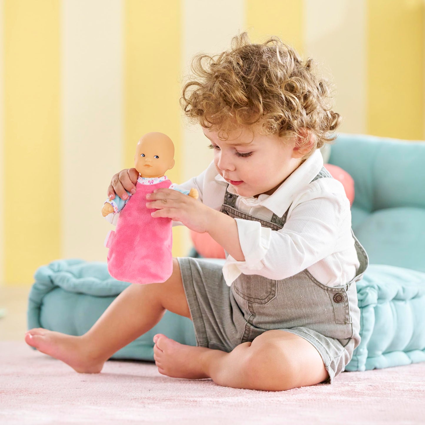 Corolle - My First Doll, Mini Hug Bonne Nuit, Butterflies, 20 cm, from 18 Months, 9000120300