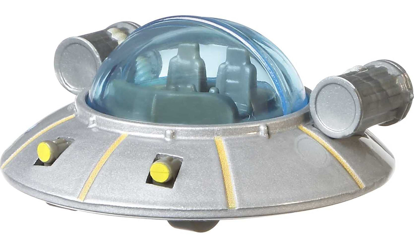 Hot Wheels Real Rider 1:64 Adult Swim Rick & Morty Rick's Ship Model