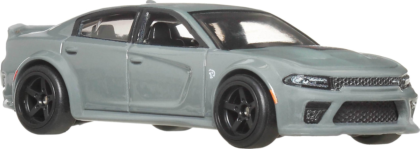 Hot Wheels Cars, Premium Fast & Furious 1:64 Scale Die-Cast Car for Collectors Inspired by Fast & Furious Movie Franchise, Dodge Charger Hellcat
