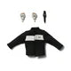 AEW Unmatched Luminaries CM Punk - 6 inch Figure with Entrance Jacket, ROH Microphone, and Fist Hands