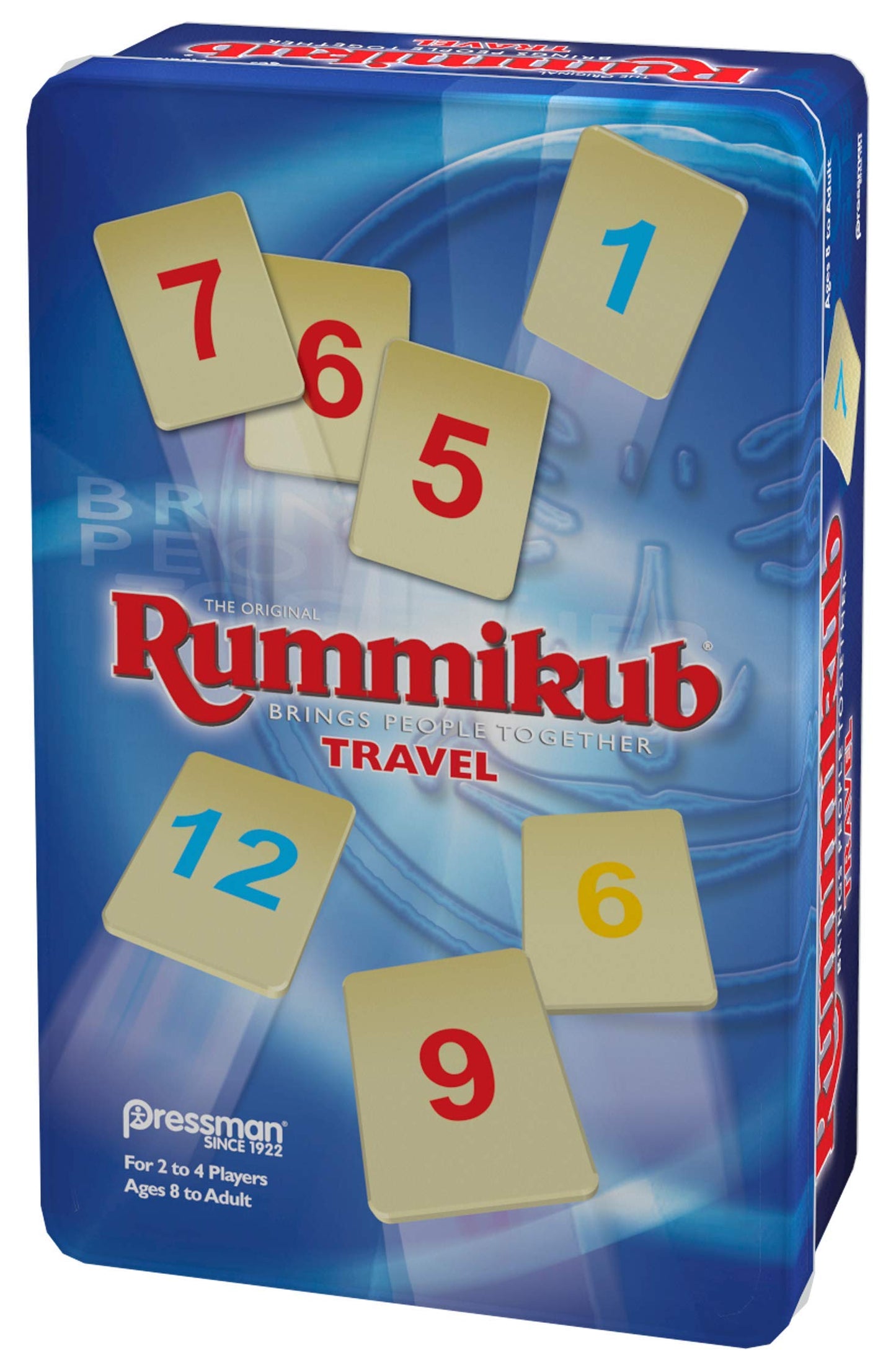 Pressman Rummikub In Travel Tin - The Original Rummy Tile Game