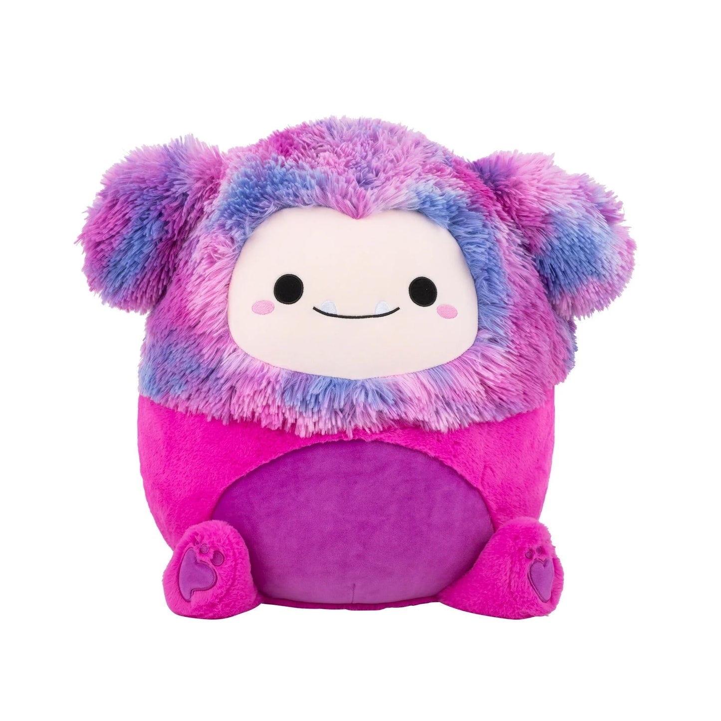 Squishmallows FuzzAMallow Official 16 inch Woxie The Magenta Bigfoot - Child's Ultra Soft Stuffed Plush Toy
