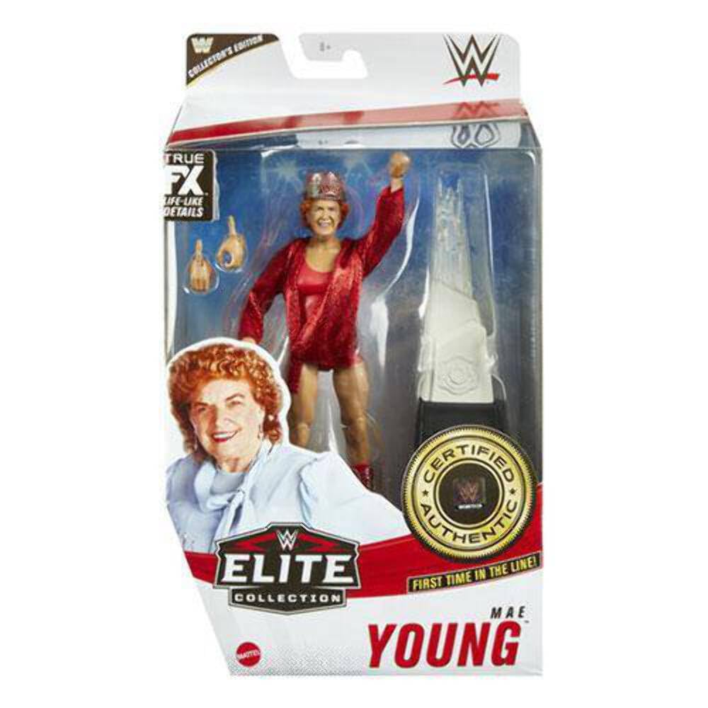 Mattel Toys WWE Elite Collection Series 81 Mae Young Wrestling Action Figure