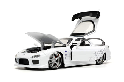 Jada Toys Fast & Furious 1:24 1993 Mazda RX-7 Die-cast Car, Toys for Kids and Adults