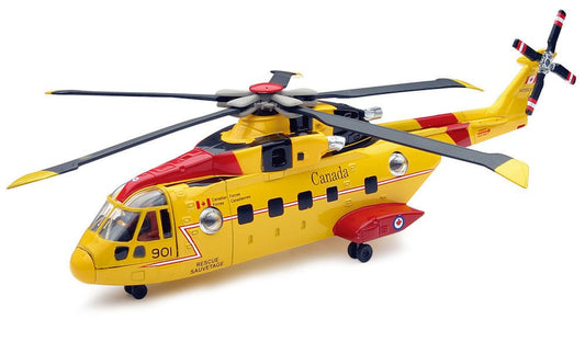 New Ray Sky Pilot AgustaWestland CH-149 Cormorant AW101 1:72 Diecast Model Helicopter