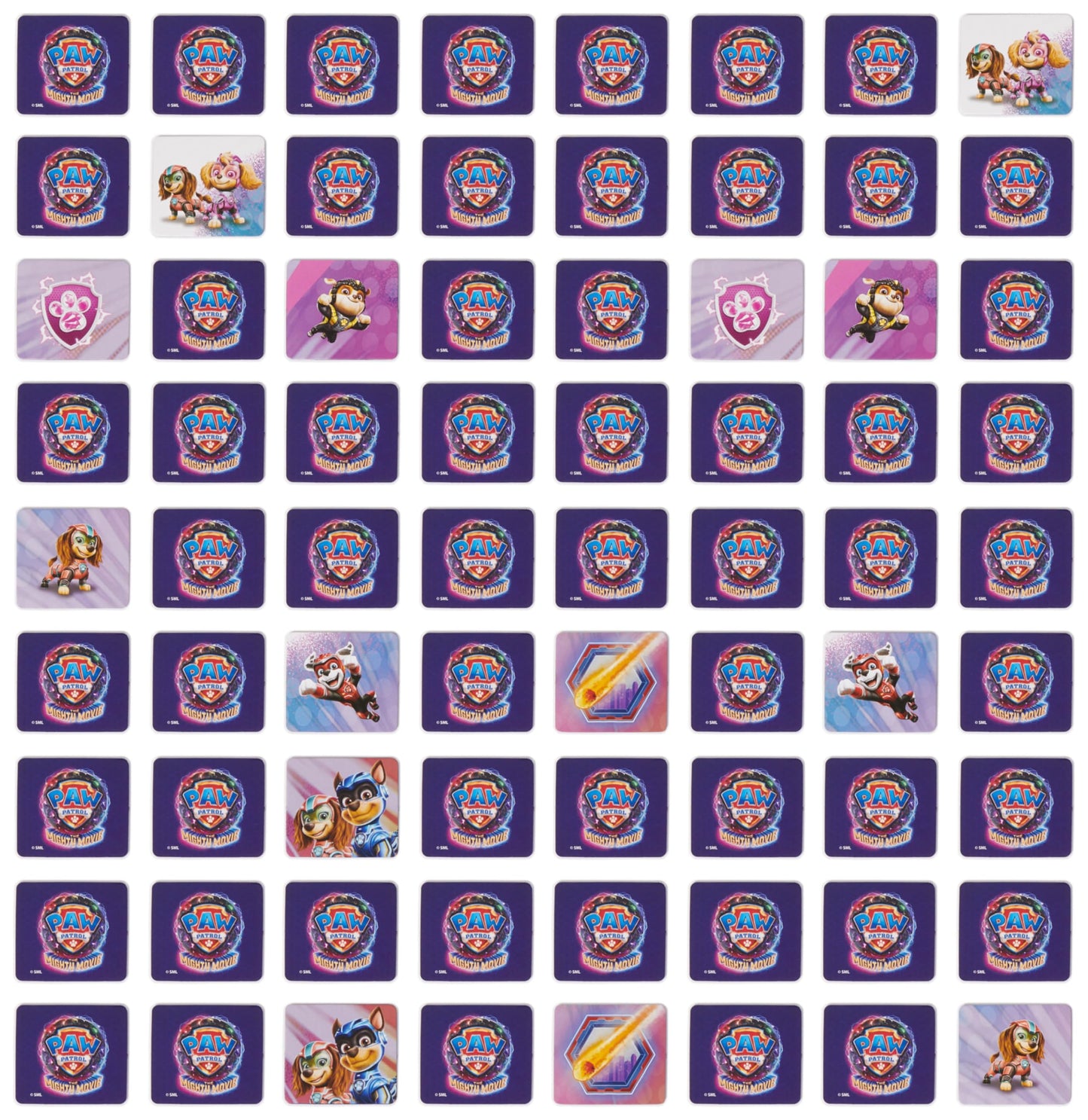 Paw Patrol: La Super Patrol The Film, Memory Game | Toy for Children | Gifts for Children | Paw Patrol Film 2 | Games for Children from 3 Years