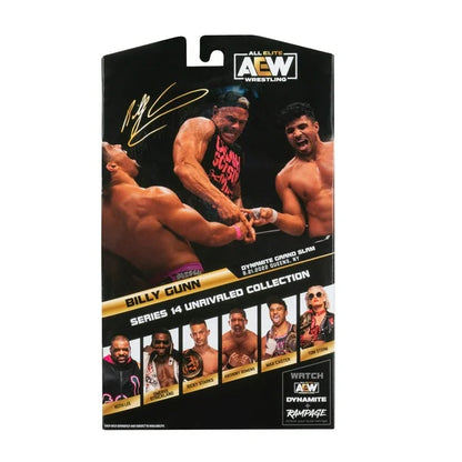 AEW Unrivaled Billy Gunn (Chase) - 6 inch Figure with Entrance Shirt and Alternate Peace Hands