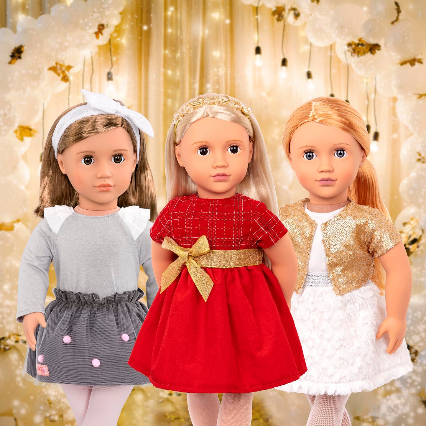 Our Generation – 18-inch Fashion, Ballerina, Cowgirl & Birthday Dolls – Pretend Play – Toys for Kids Ages 3 & Up