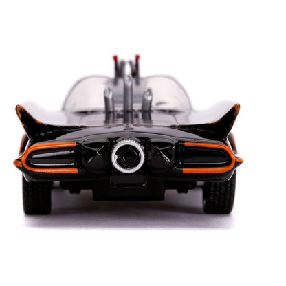 Jada Toys DC Comics 1:32 Classic TV Series 1966 Batmobile Die-cast Car with Batman Figure, Toys for Kids and Adults