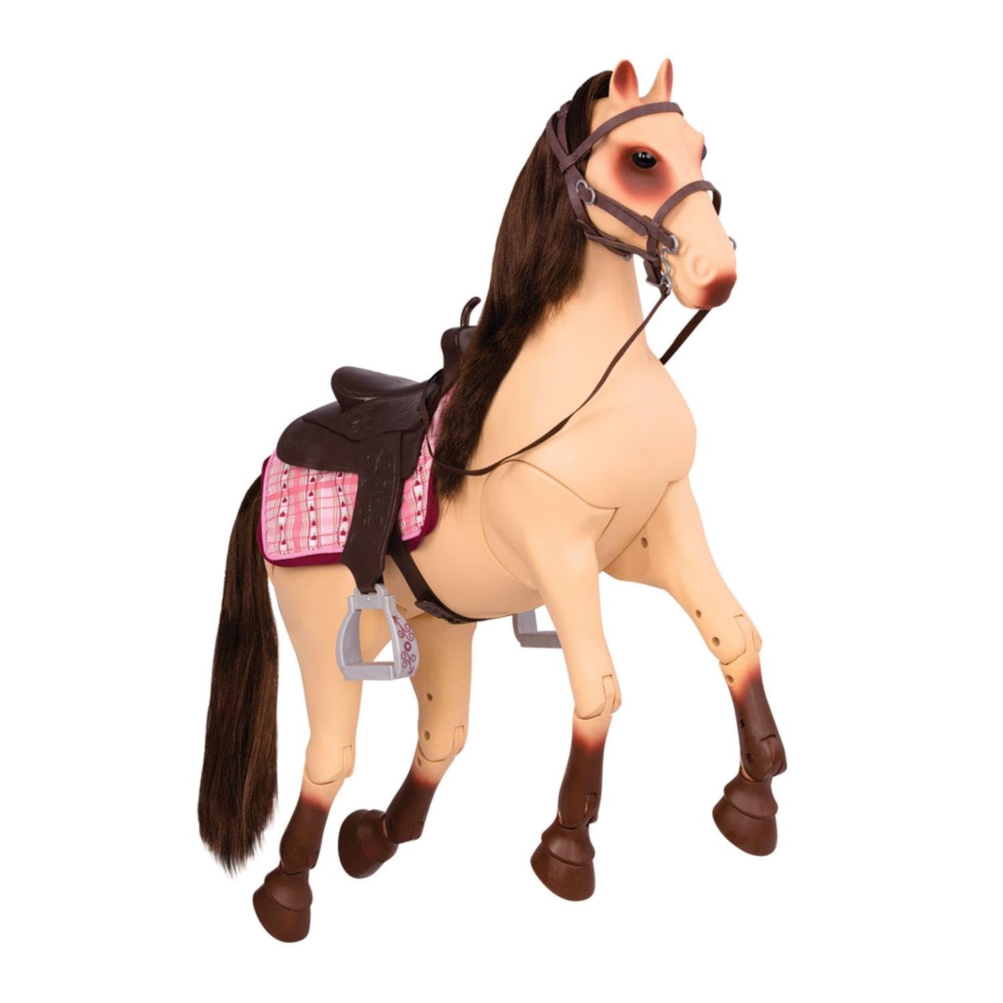 Our Generation – Poseable Toy Horses & Styling Sets – 18-inch Doll Accessories with Grooming & Hair Play Features – Pretend Play for Kids Ages 3+