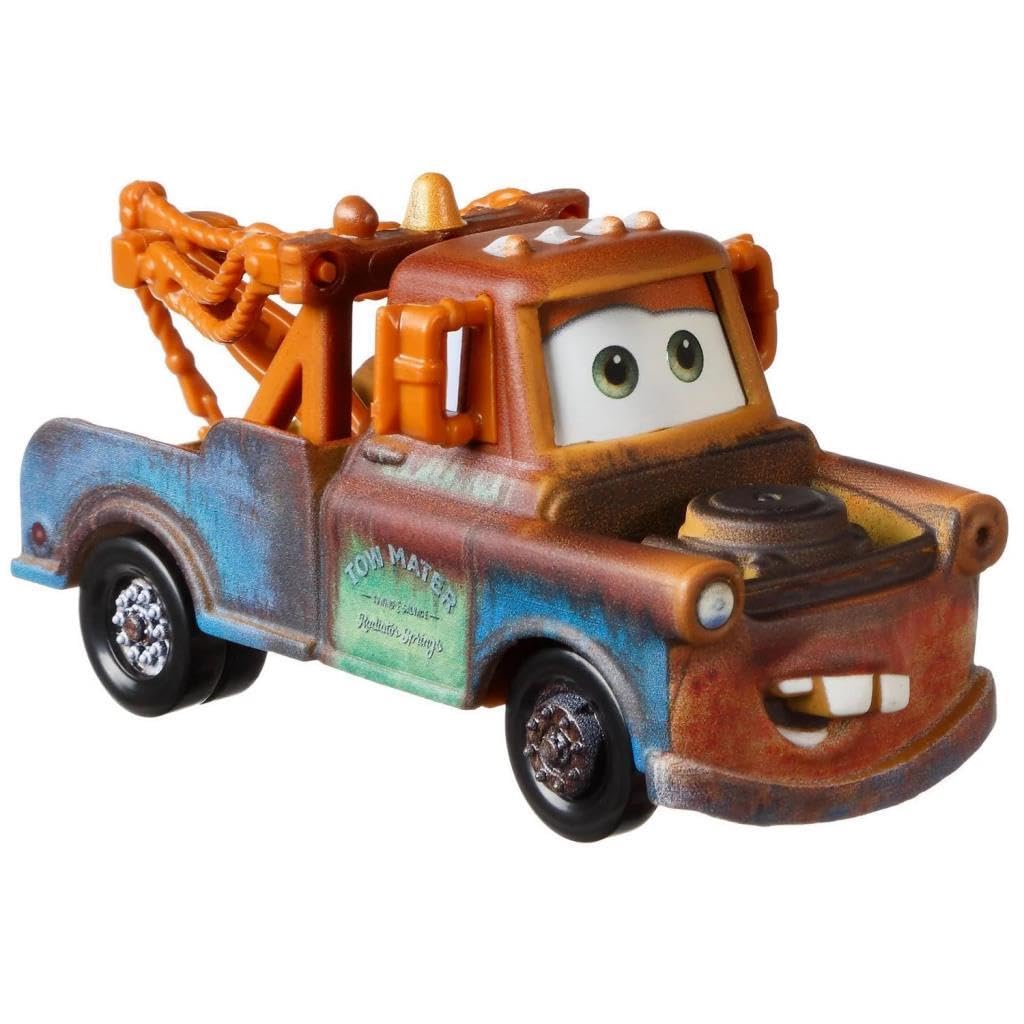 Cars de Disney y Pixar Diecast Vehículo de Juguete Paquete de 2 Mate & Rayo McQueen Cactus