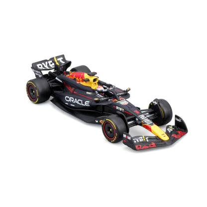Bburago 1:43 2024 Race Oracle Red Bull RB20 with Helmet, Verstappen #1