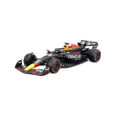 Bburago 1:43 2024 Race Oracle Red Bull RB20 with Helmet, Verstappen #1