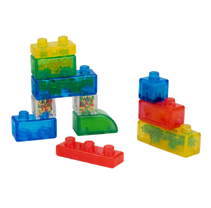 Jelly Blox Newbie Kit | Includes 11 Pieces | Toddler & Preschool Building Blocks Kids Can Squeeze, Stretch, Squish | MESH ACCREDITED | Safety Tested & Ouch-Free | Tactile, Sensory Play for Ages 2+