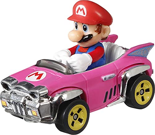 Hot Wheels Mario Kart Die-Cast Character Replicas in 4-Pack Each Assortment Includes Fan-Favorite Characters and 1 Exclusive Ages 3 and Older