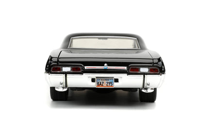 Jada Toys Hollywood Rides 1:24 Supernatural 1967 Chevy Impala Sport Sedan with Dean Winchester Figure