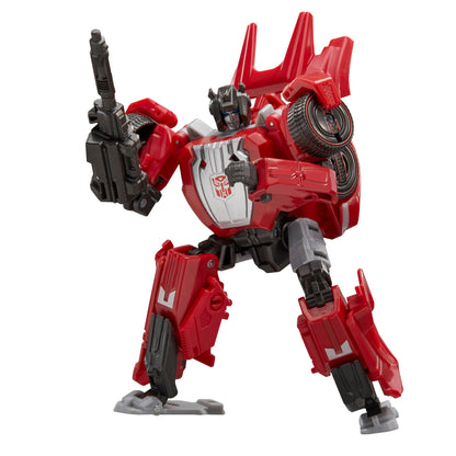 Transformers Toys Studio Series Deluxe Transformers: War for Cybertron 07 Gamer Edition Sideswipe, 4.5-inch Converting Action Figure, 8+