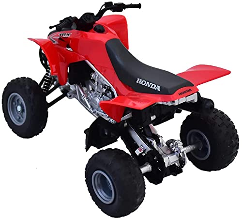 New Ray 1:12 Scale Honda TRX450R ATV Sport Quad Diecast Model - Red