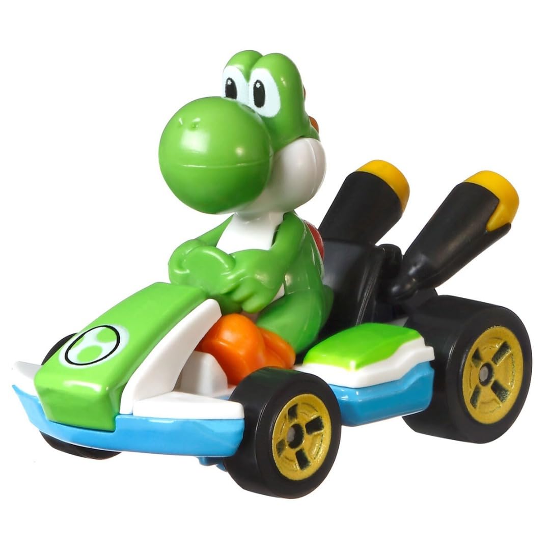 Hot Wheels Mario Kart Yoshi Standard Kart