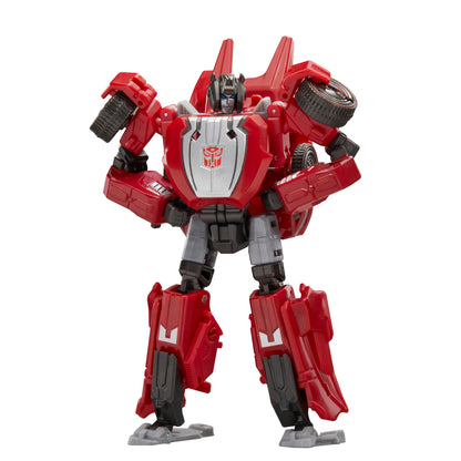 Transformers Toys Studio Series Deluxe Transformers: War for Cybertron 07 Gamer Edition Sideswipe, 4.5-inch Converting Action Figure, 8+