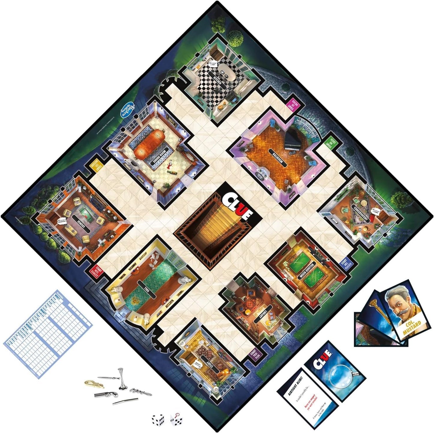Clue Game -The Classic Mystery Game