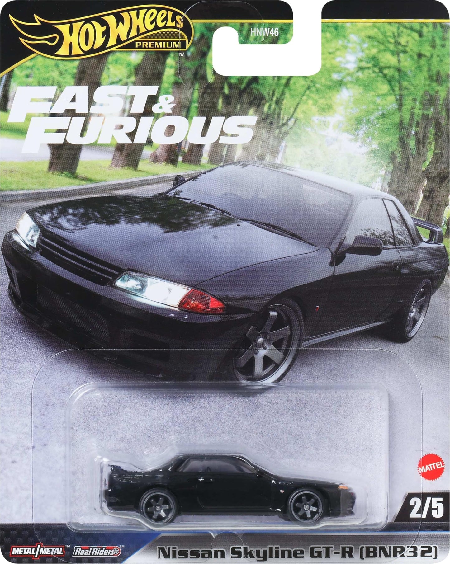 Hot Wheels Cars, Premium Fast & Furious 1:64 Scale Die-Cast Car for Collectors Inspired by Fast & Furious Movie Franchise