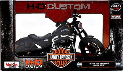 2014 Harley Davidson Sportster Iron 883 Motorcycle Model 1/12 by Maisto 32326 by Maisto