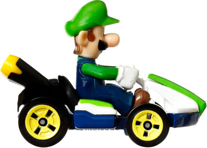Hot Wheels Mario Kart Luigi 1:64 Die-Cast Kart