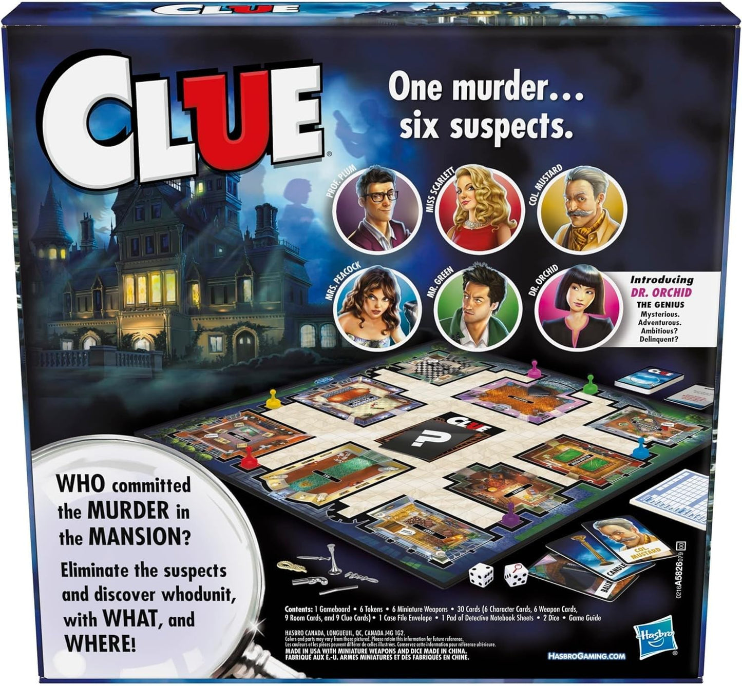 Clue Game -The Classic Mystery Game