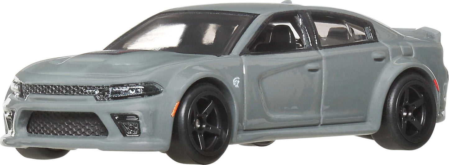 Hot Wheels Cars, Premium Fast & Furious 1:64 Scale Die-Cast Car for Collectors Inspired by Fast & Furious Movie Franchise, Dodge Charger Hellcat