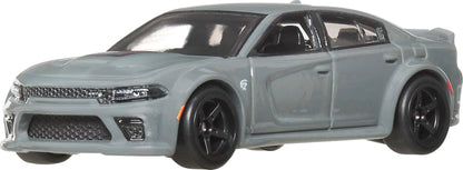 Hot Wheels Cars, Premium Fast & Furious 1:64 Scale Die-Cast Car for Collectors Inspired by Fast & Furious Movie Franchise, Dodge Charger Hellcat