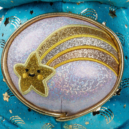 Basic Fun Care Bears 35 cm Luminous Belly Plush - Environmentally Friendly Plush Toy with Illuminated Belly Badge - Comfortable Collectable Plush for Children and Fans