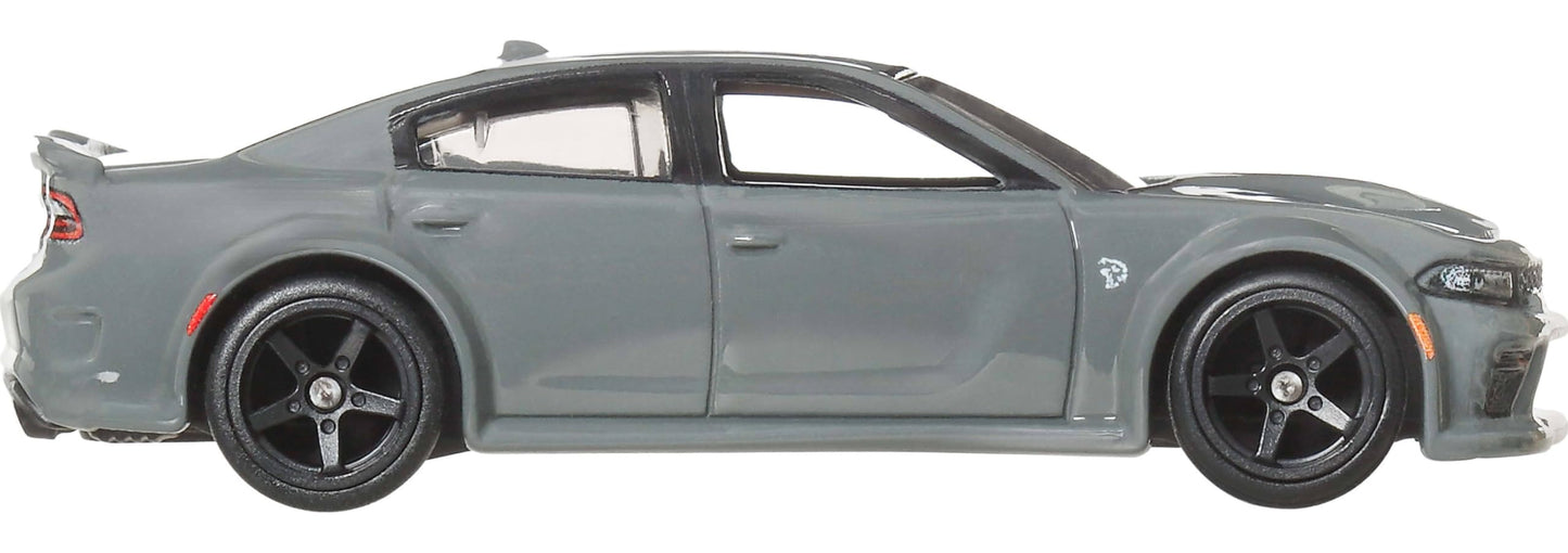 Hot Wheels Cars, Premium Fast & Furious 1:64 Scale Die-Cast Car for Collectors Inspired by Fast & Furious Movie Franchise, Dodge Charger Hellcat