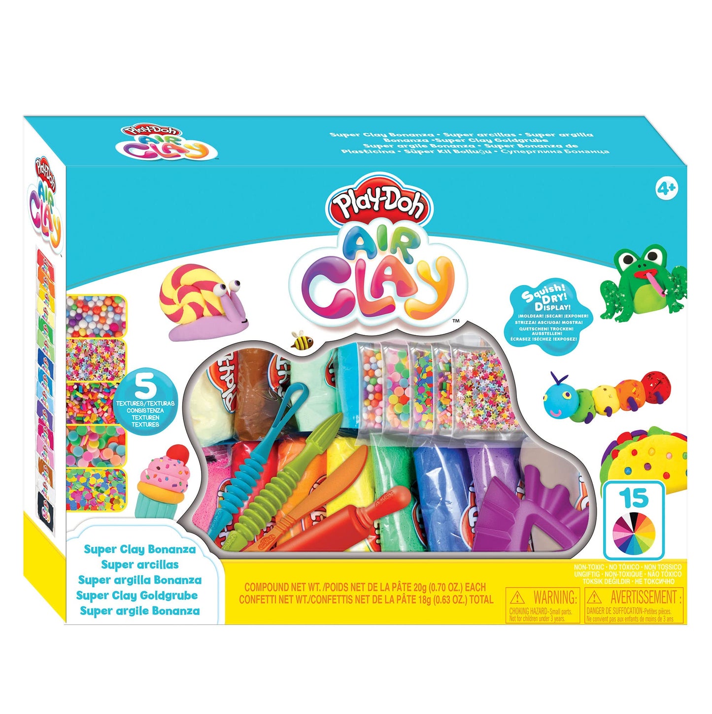 Play-Doh Air Clay Sculpting Set - Super Bonanza, Multicolor, One Size