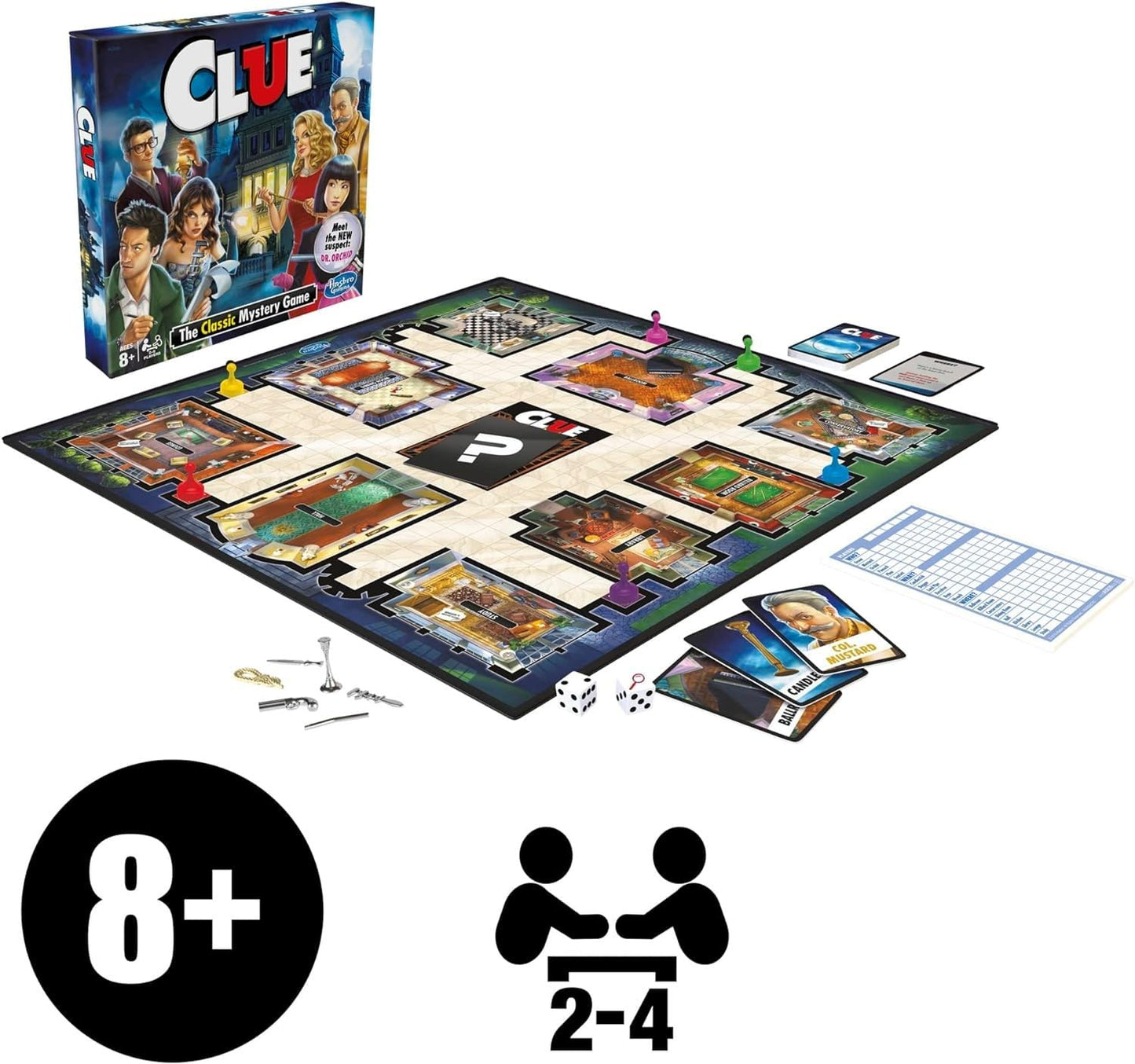 Clue Game -The Classic Mystery Game