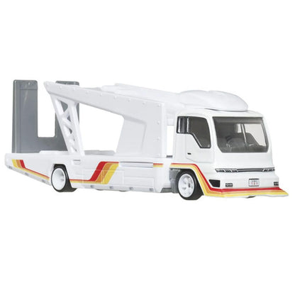 Hot Wheels Team Transport Toyota Soarer & Kousoku Hauler (#79), 1:64 Scale Collectible Diecast Vehicle Set